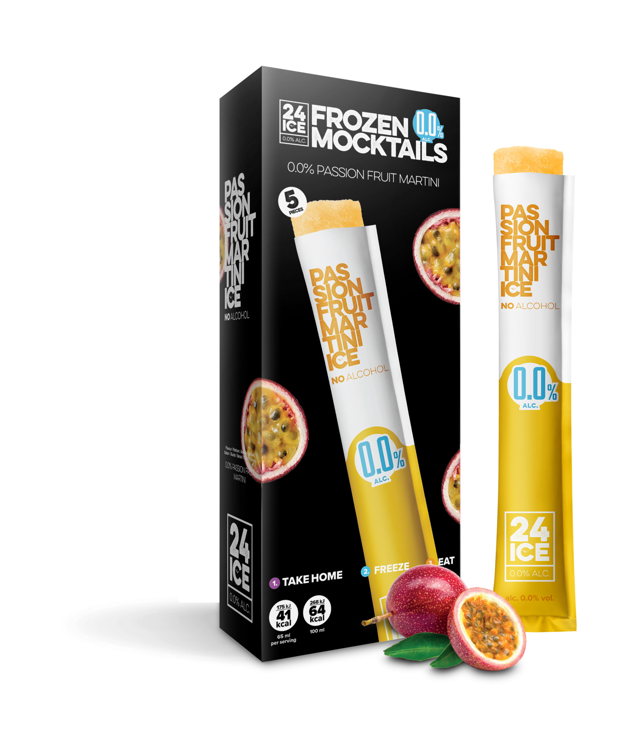 24ICE 0.0% Passion Fruit Martini 50-pack