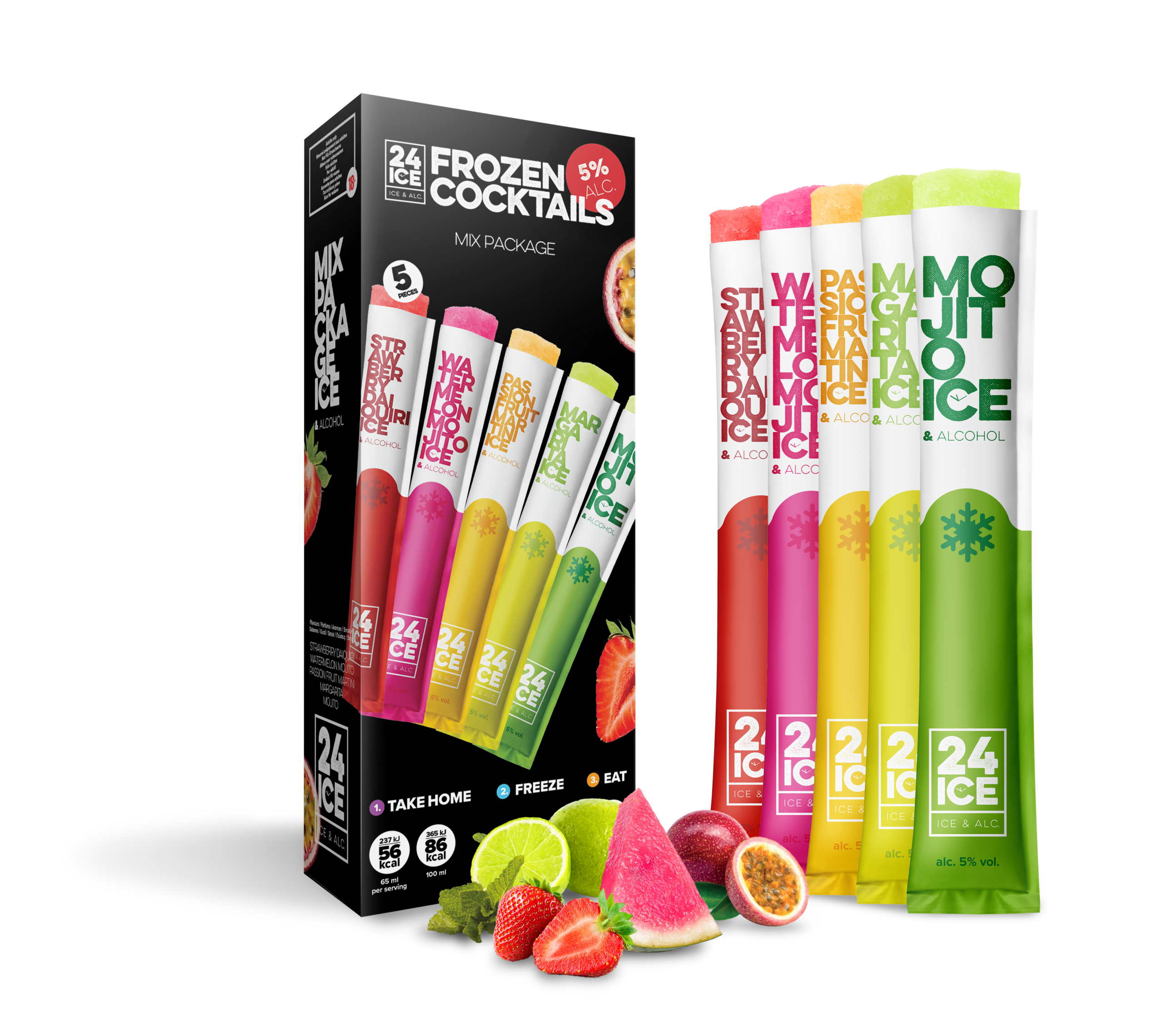 24ICE Mix Package 50-pack (5% Vol.)