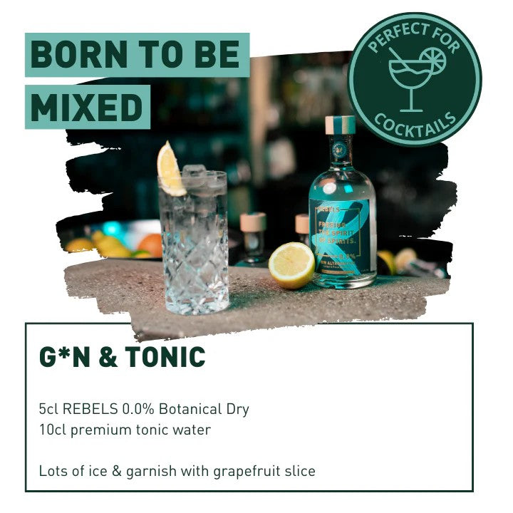 REBELS 0.0% - Botanical dry - 500ml - Image 5