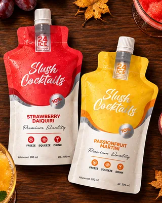 24 ICE Slush Strawberry Daiquiri í skvísu á haustkvöldi
